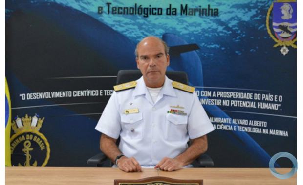 Novo comandante da Marinha, almirante Marcos Sampaio Olsen