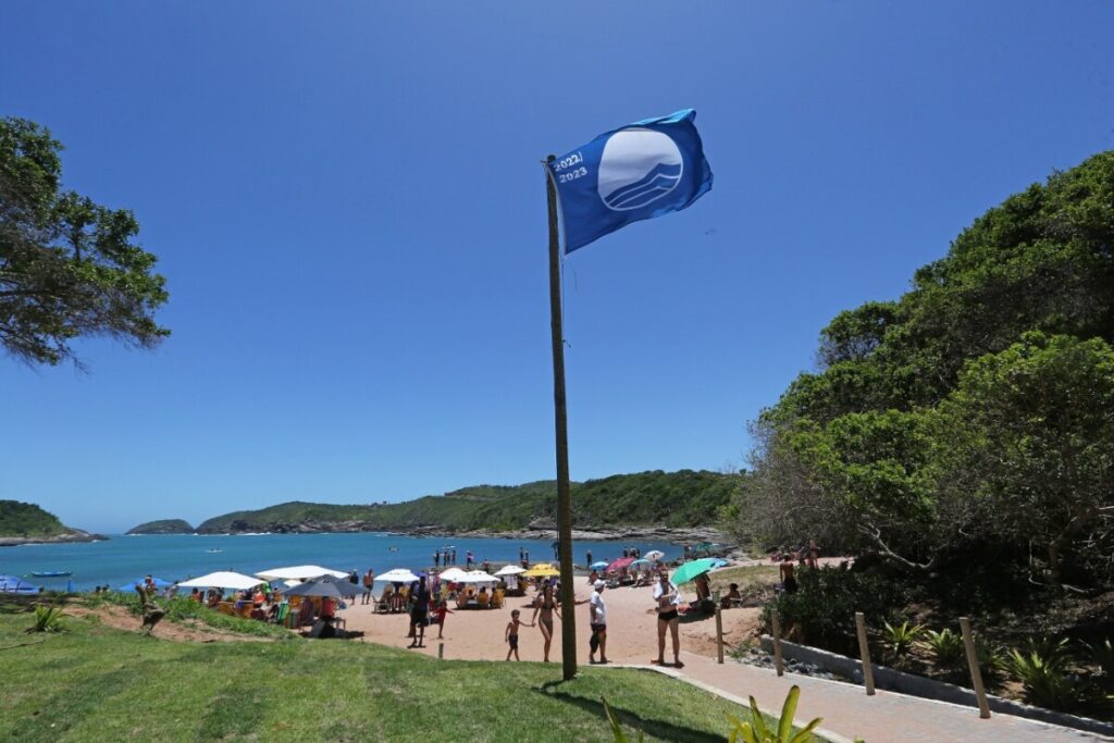 Búzios praia do Forno Bandeira Azul