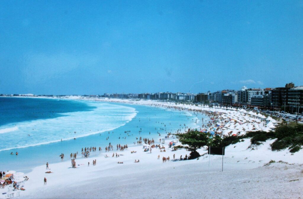 Cabro Frio visão da praia