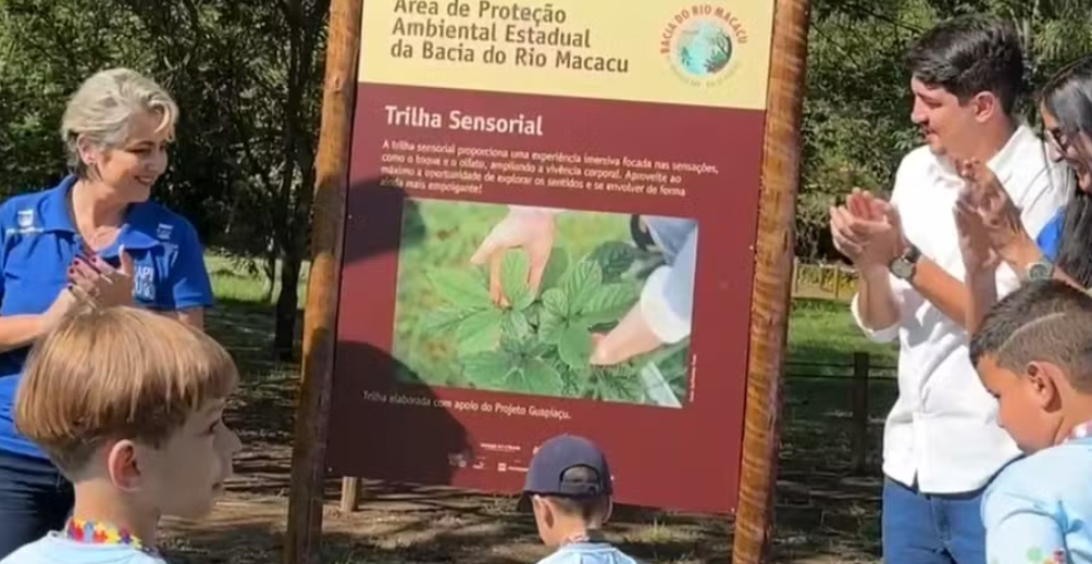 Cachoeiras de Macacu trilha sensorial