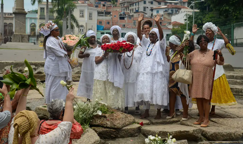 Cais do Valongo cerimônia em nov 23 foto Agência Brasil Tomaz Silva