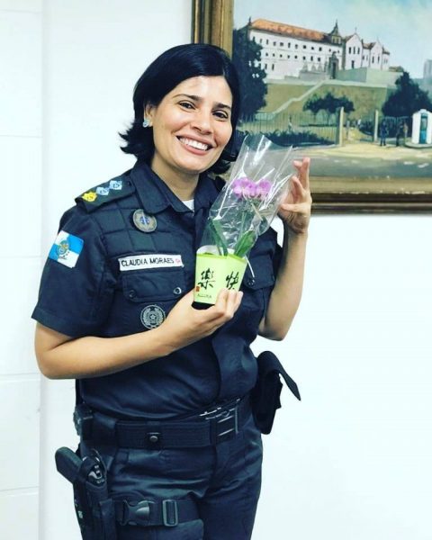 Cláudia Moraes tenente coronel da PM do Rio