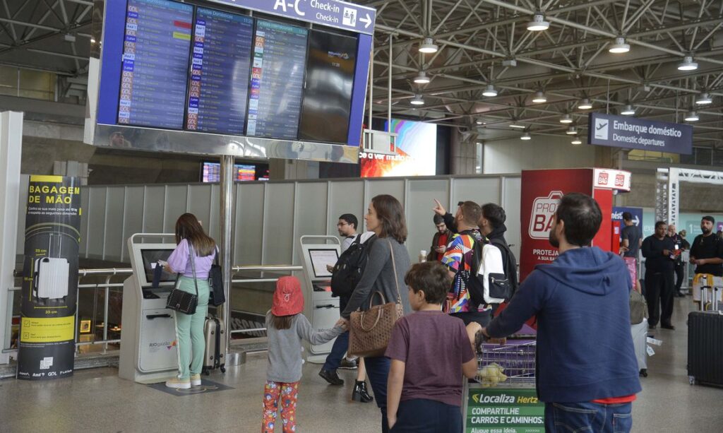 aeroporto do Galeão passageiros