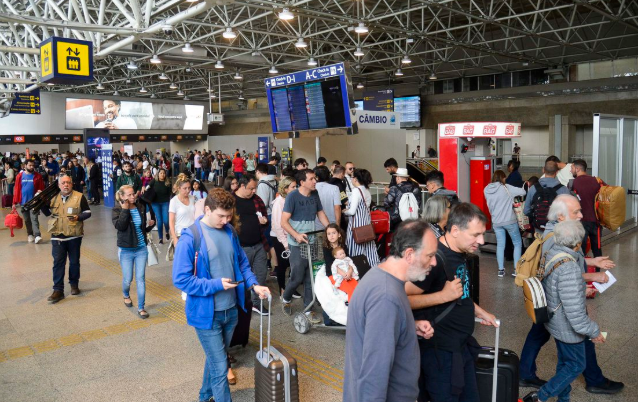 Galeão passageiros foto Tomaz Silva Agência Brasil