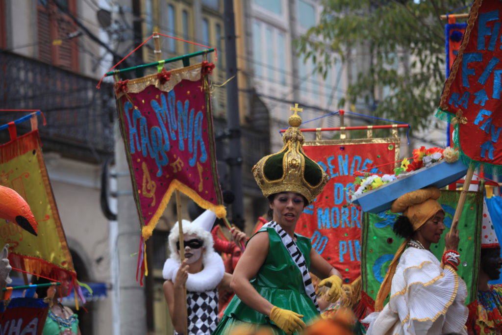 Escravos da Mauá desfile