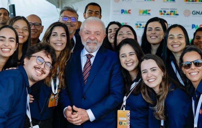 Porto do Açu Lula inauguração de termelétrica foto Ricardo Stuckert