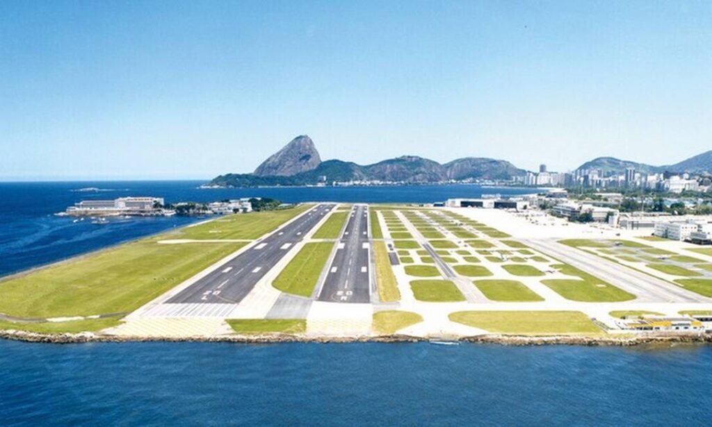 Aeroporto Santos Dumont foto reprodução da internet