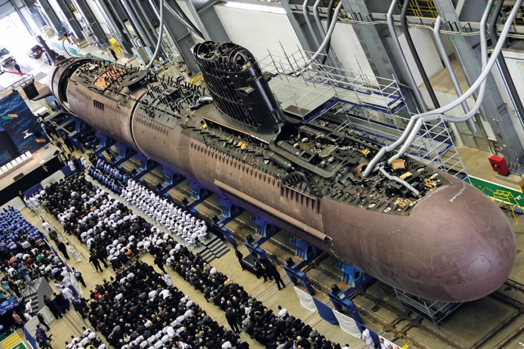 Submarino etapa de construção do S40