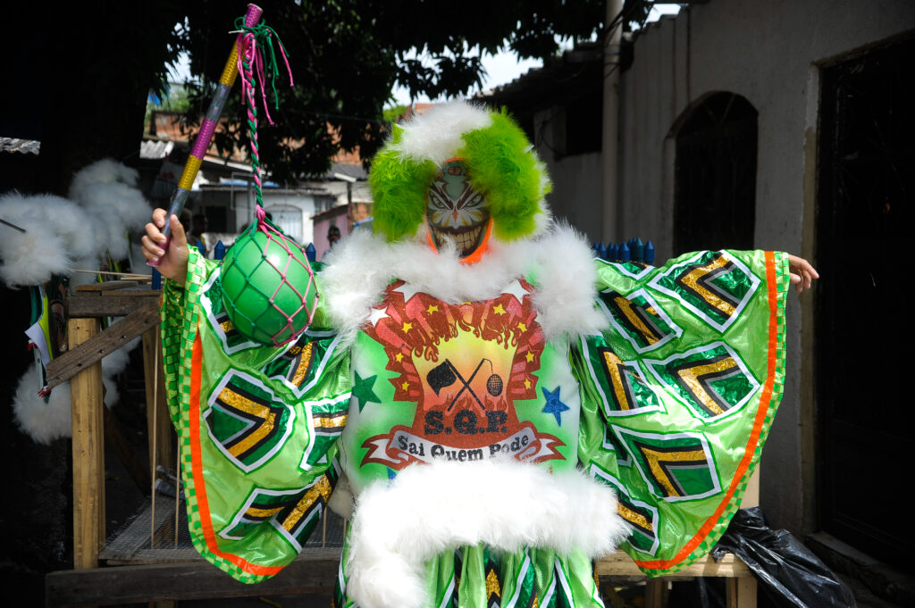 bate-bolas no Carnaval do Rio