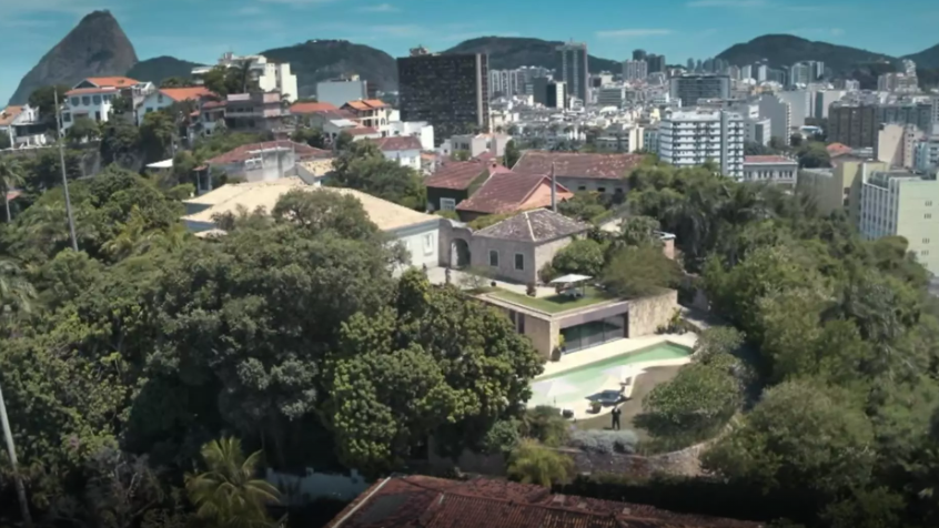 Vale Tudo casarão da família Roitman na Gloria foto reprodução da TV Globo
